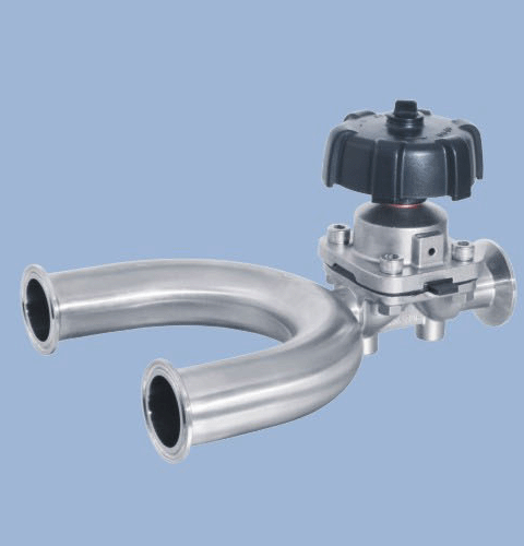 手动U型三通隔膜阀04